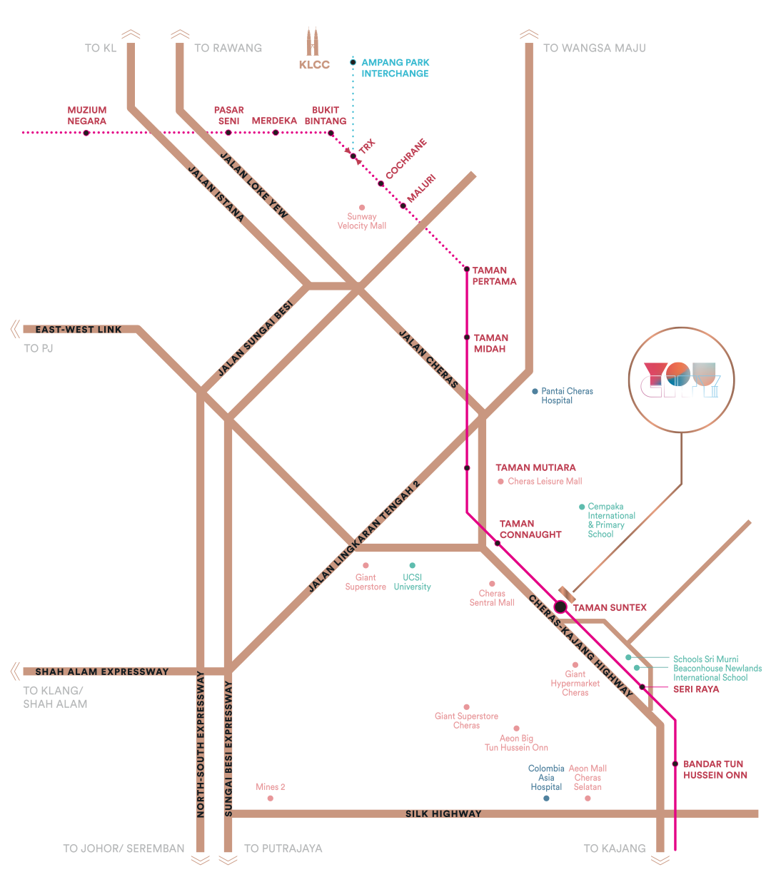 Location Map @ You City 3